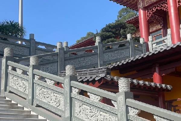 大连仿古线雕栏杆 款式二 现货供应